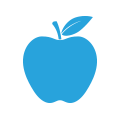 pomme bleu